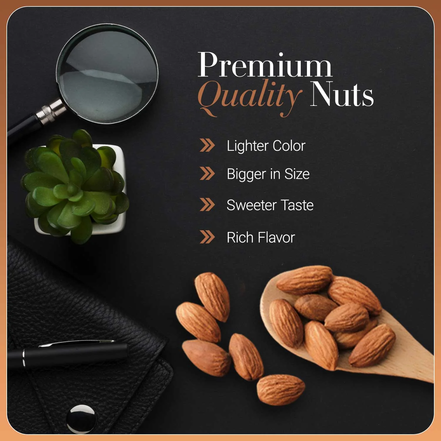 Nutraj Anmol Jumbo Size Sonora Almonds 500gm - Image 5
