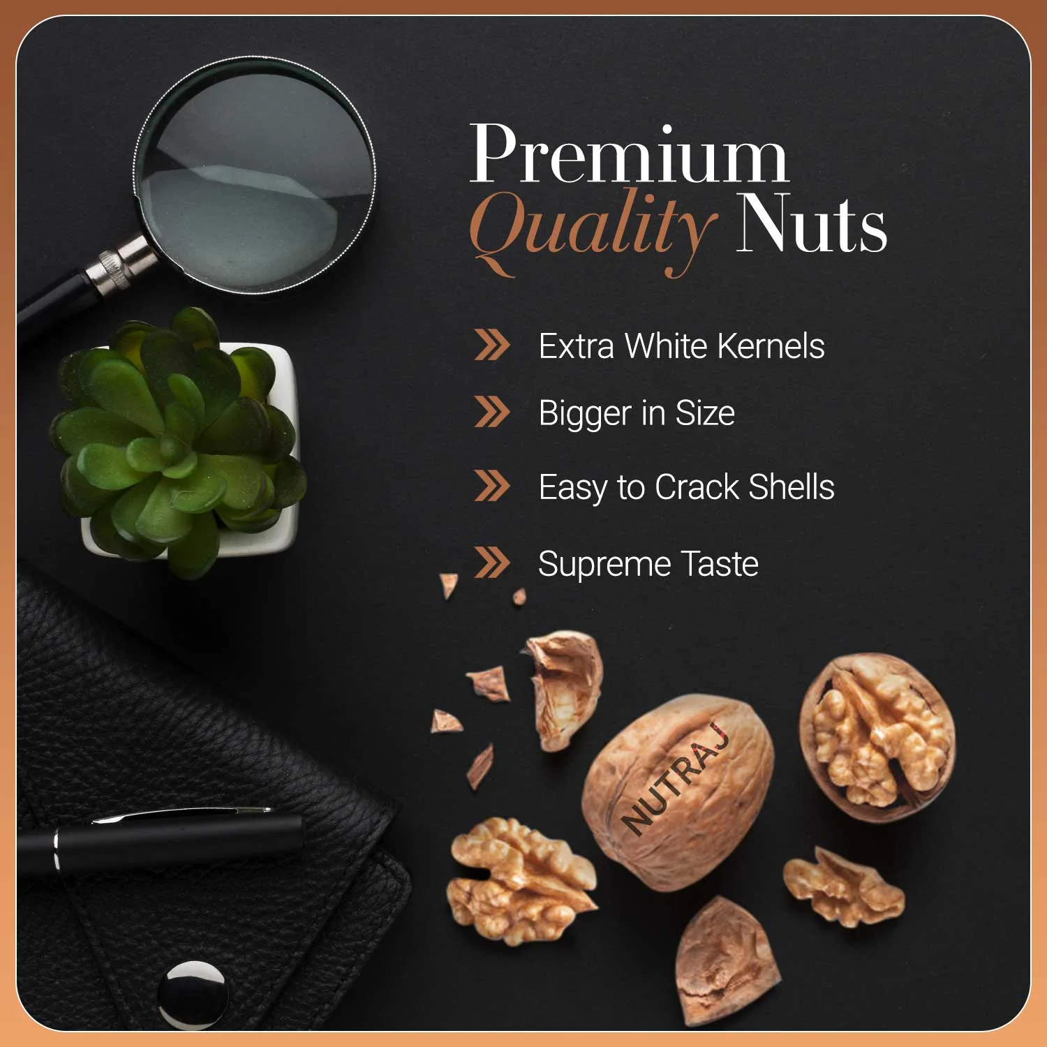 Nutraj Anmol Jumbo Size Walnut Inshell 1Kg - Image 4