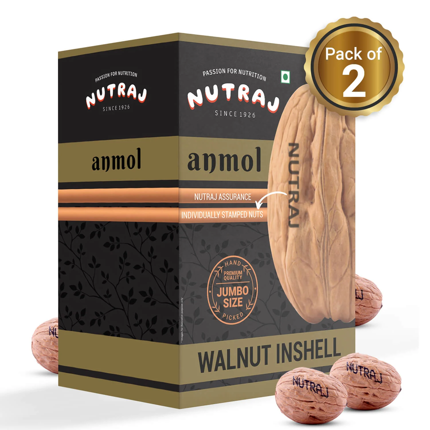Nutraj Anmol Jumbo Size Walnut Inshell 1Kg - Image 9
