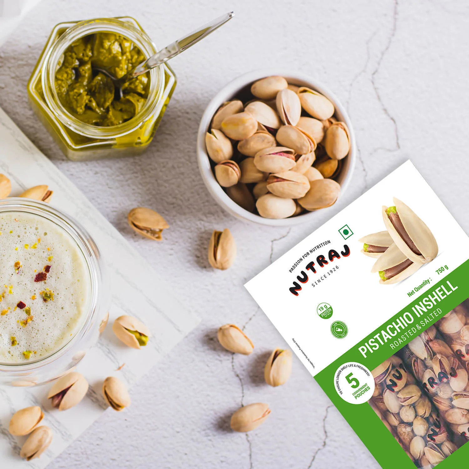 Nutraj California Pista Inshell Roasted and Salted 750gm - Image 7