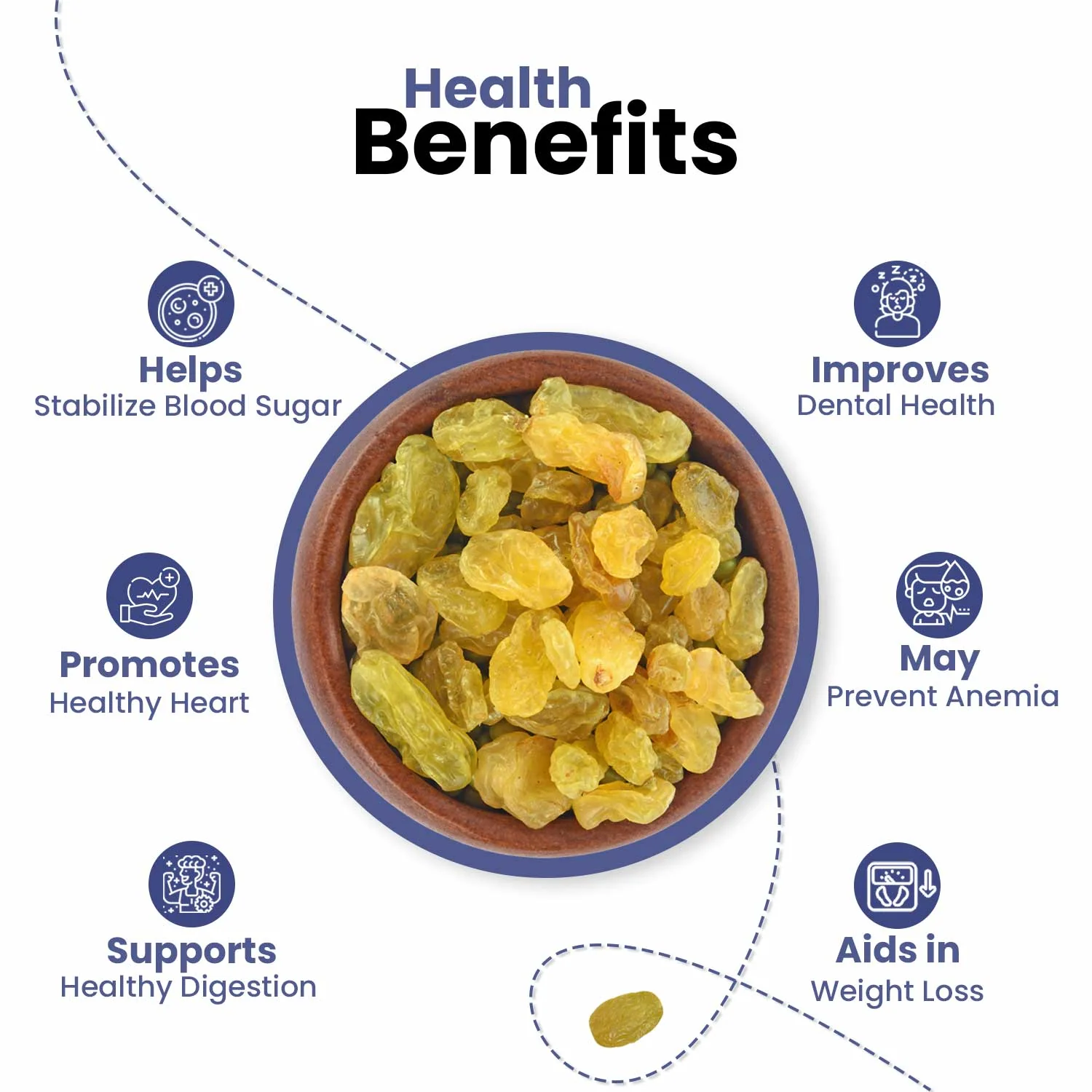Nutraj Cashews 500g & Raisins 500g (Kaju - Kishmish) - 1kg Combo - Image 5