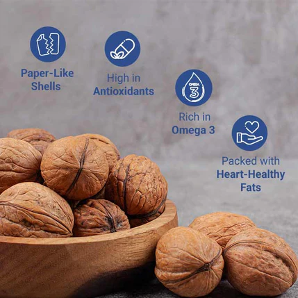 Nutraj Chilean Walnut Inshell 1kg - Image 5