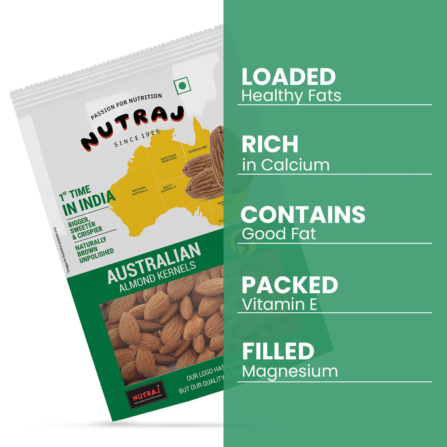 Nutraj Australian Almonds Badam 500gm - Image 7