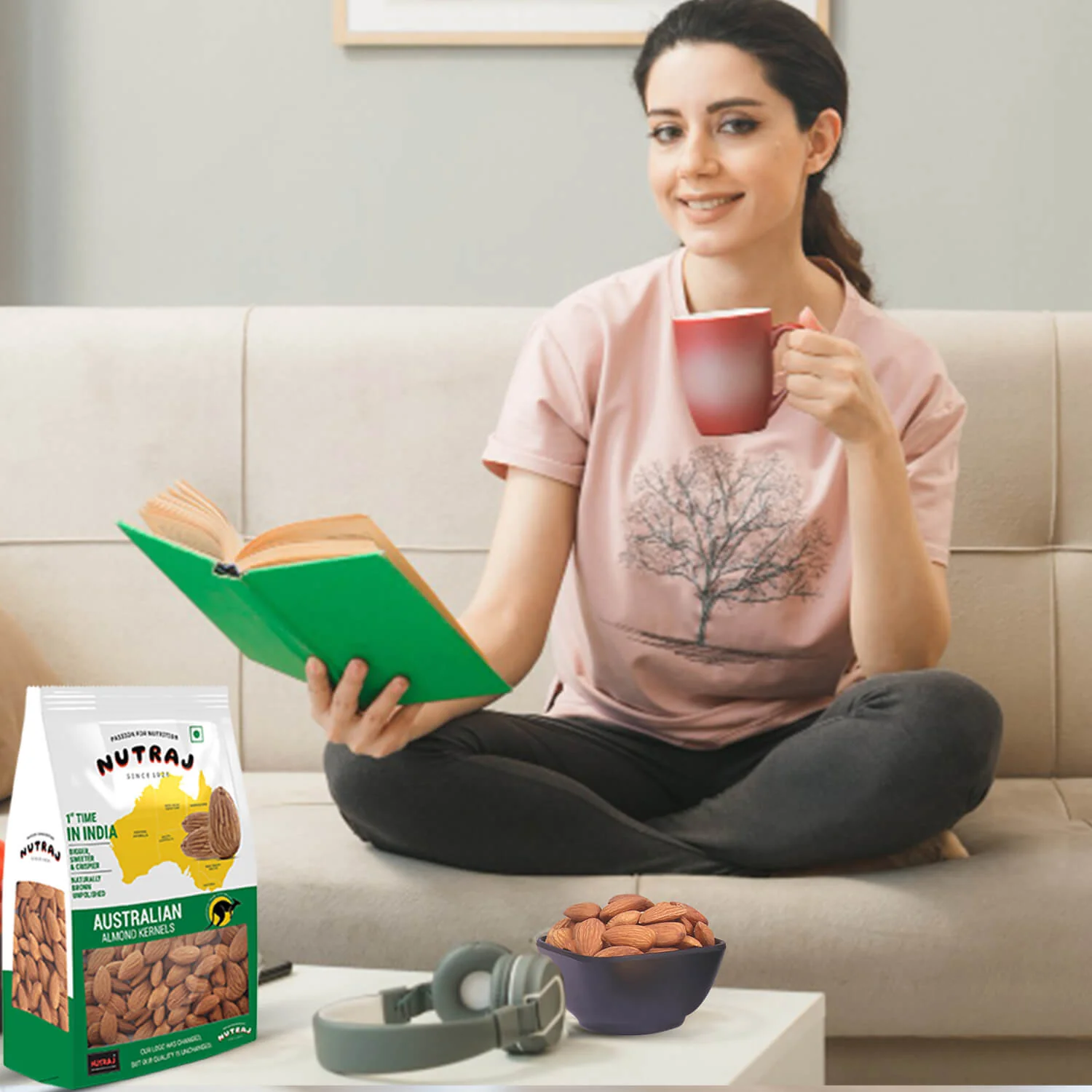 Nutraj Australian Almonds Badam 500gm - Image 8