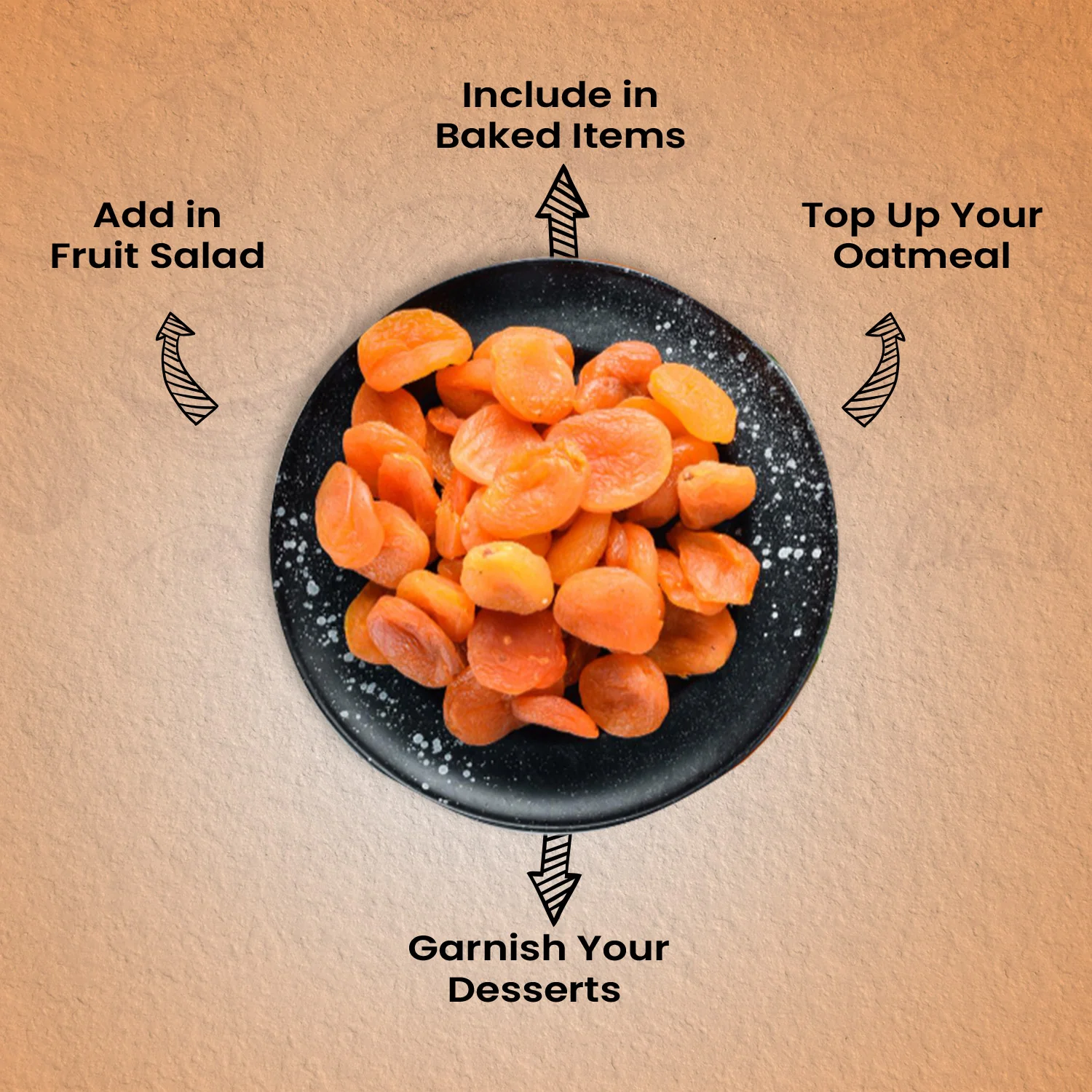 Nutraj Premium Dried Pitted Turkish Apricots 200gm - Image 6