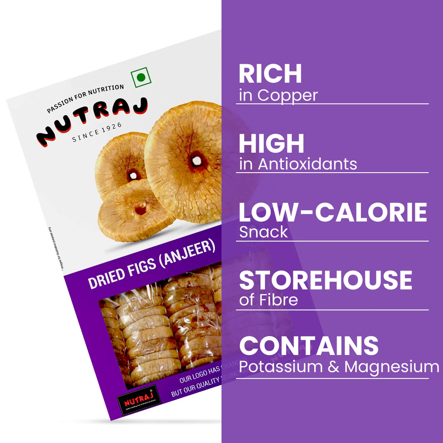 Nutraj Dried Figs 250gm - Image 4