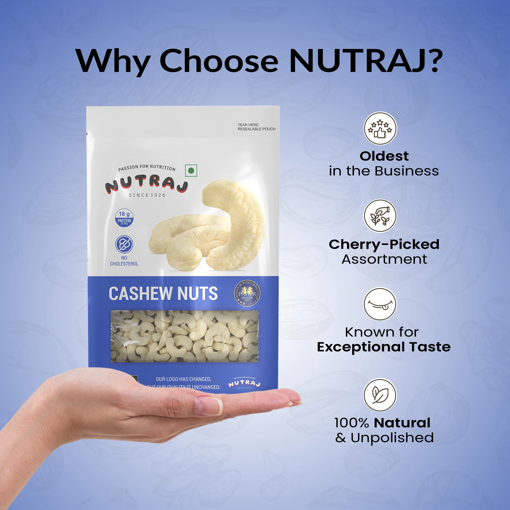 Nutraj Dry Fruits Combo 800g ( Almond 200g, Cashew 200g, Raisin 200g, Pista 200g) - Image 3
