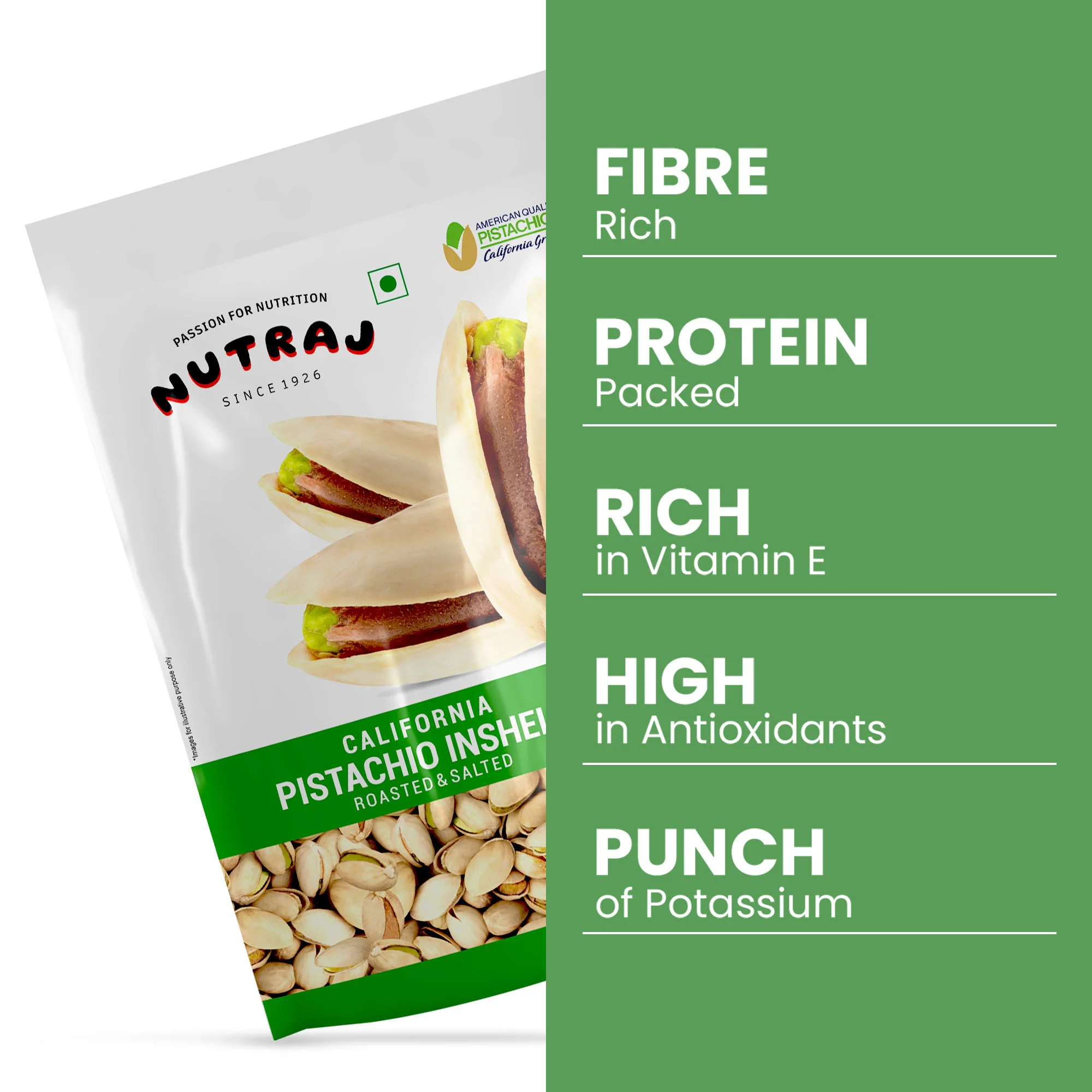 Nutraj Dry Fruits Combo 800g ( Almond 200g, Cashew 200g, Raisin 200g, Pista 200g) - Image 5