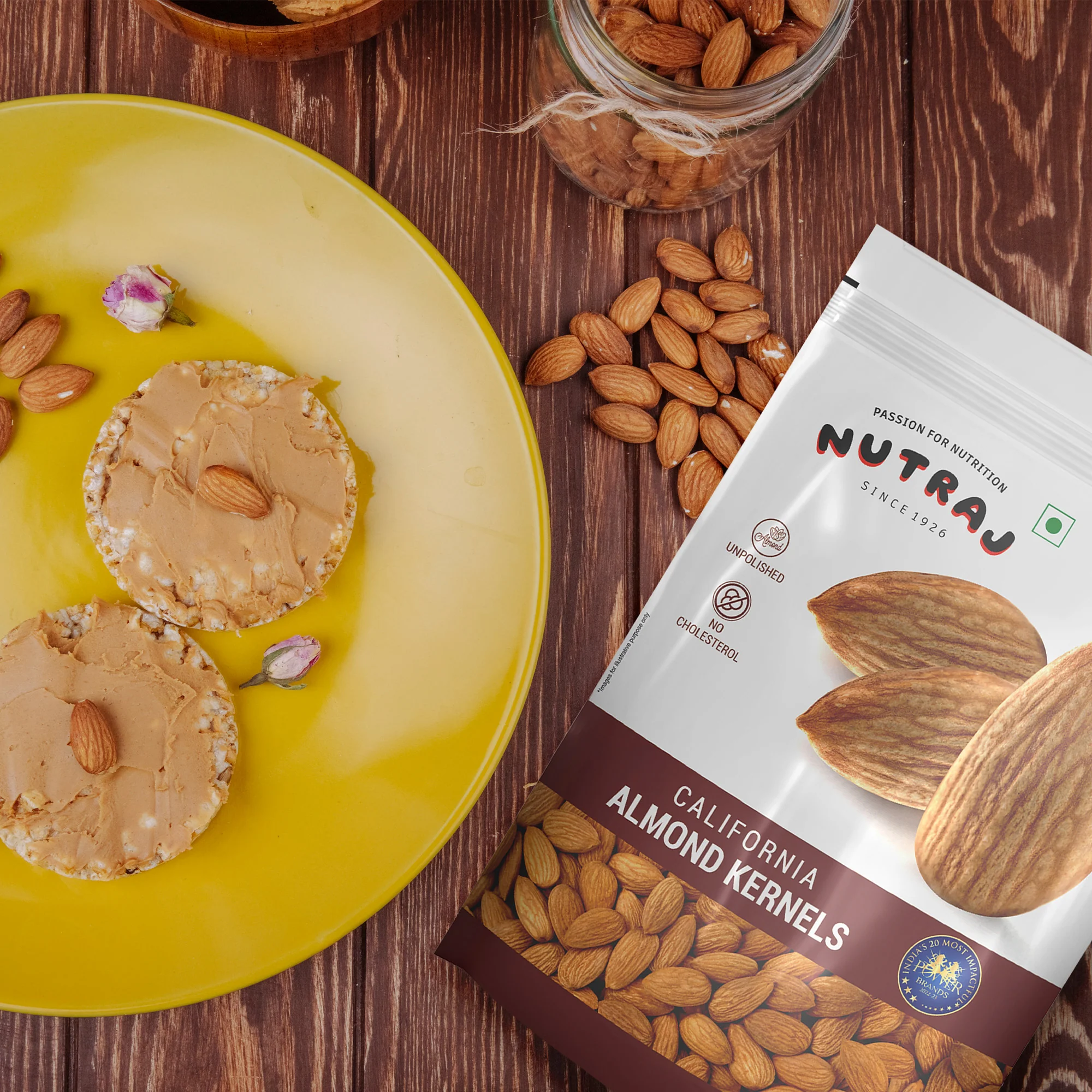 Nutraj Premium California Almonds Badam 250gm - Image 5