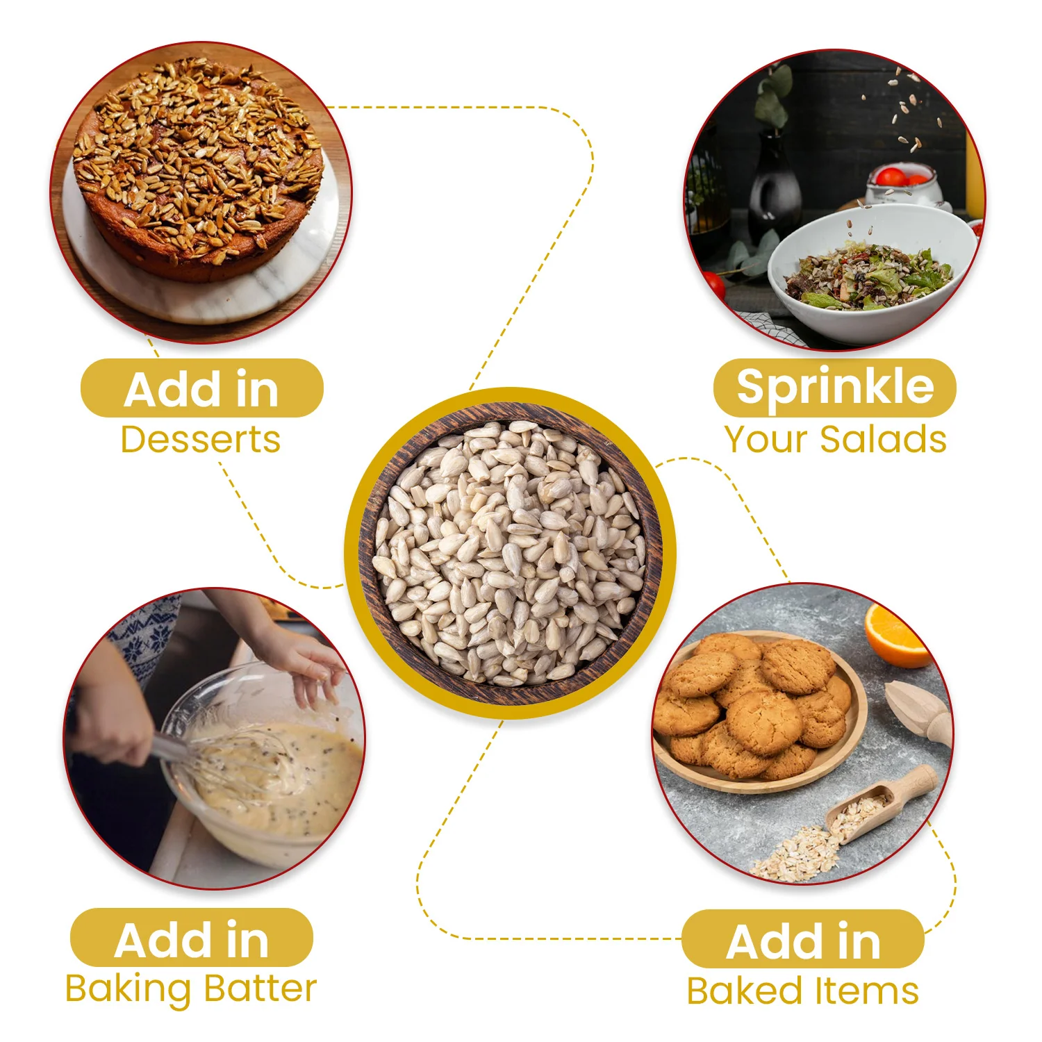 Nutraj Premium Raw Sunflower Seeds (Surajmukhi Seeds) 200gm - Image 7
