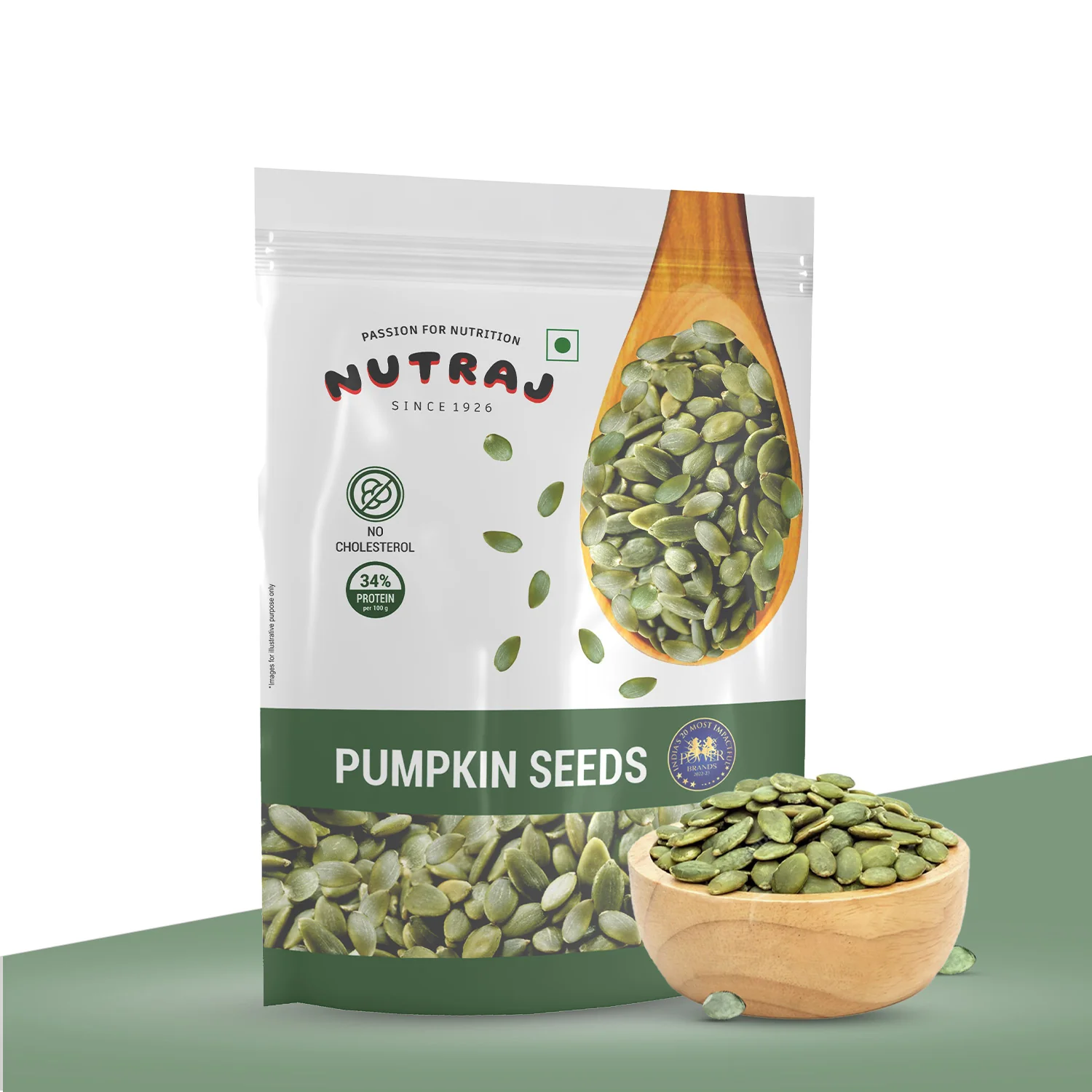 Nutraj Pumpkin Seeds (Kaddu Seeds) 200gm - Image 3