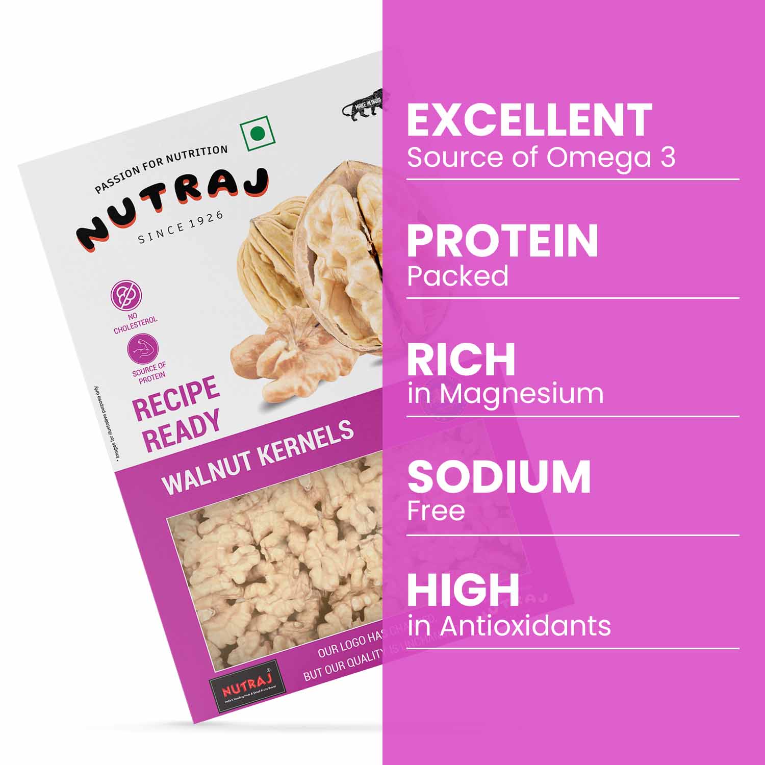 Nutraj Recipe Ready Walnut Kernels 250gm - Image 4