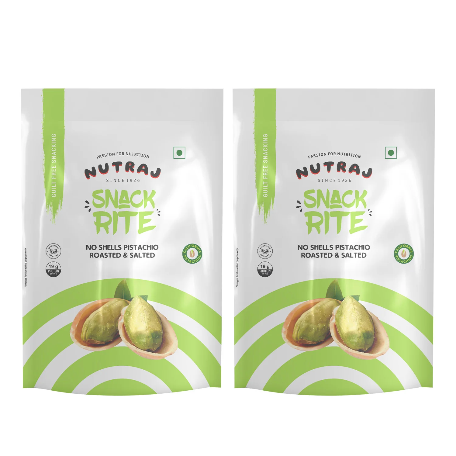 Nutraj Snackrite No Shell California Pistachio Kernels (Roasted & Salted) 100g - Image 7