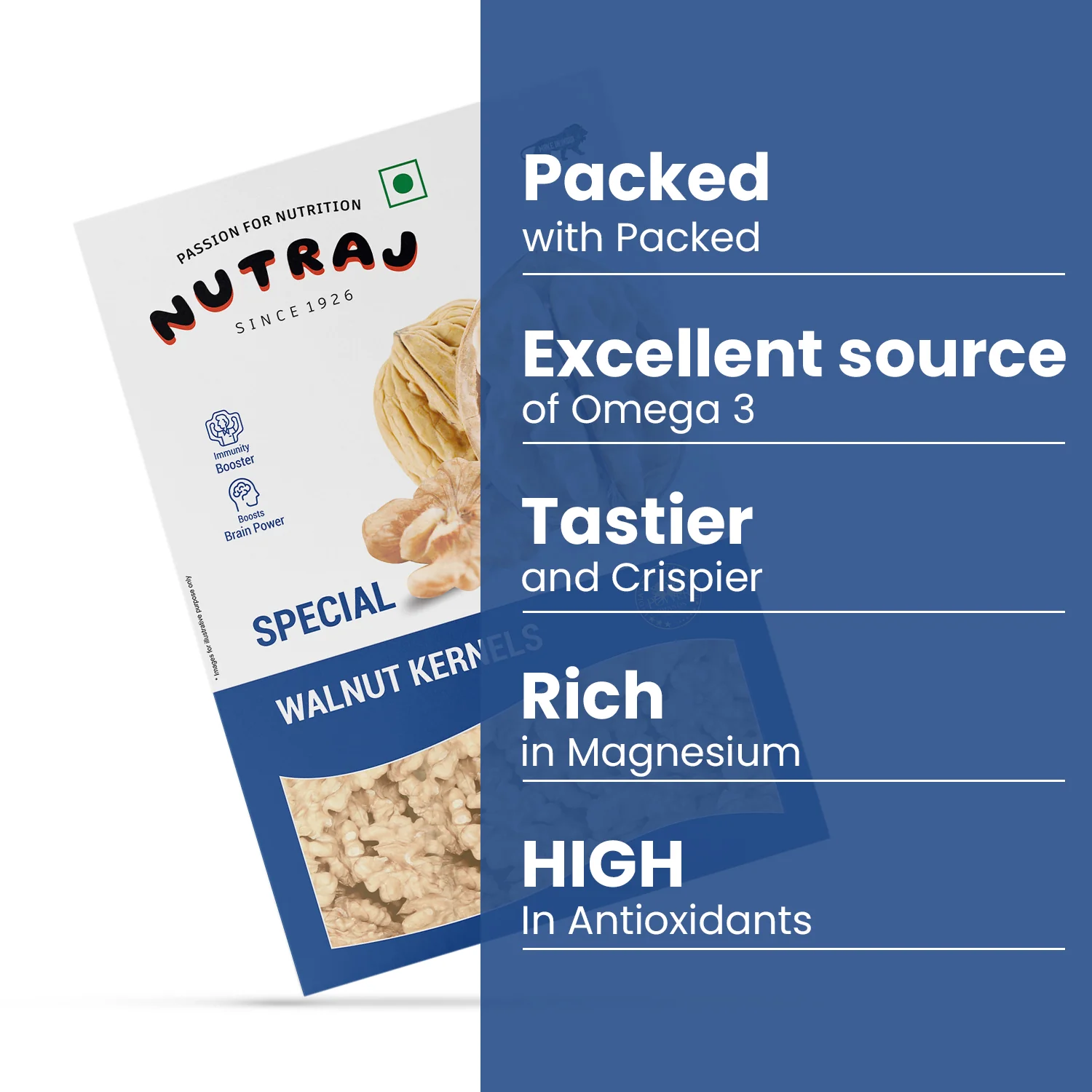 Nutraj Special Walnut Kernels 250gm - Image 3