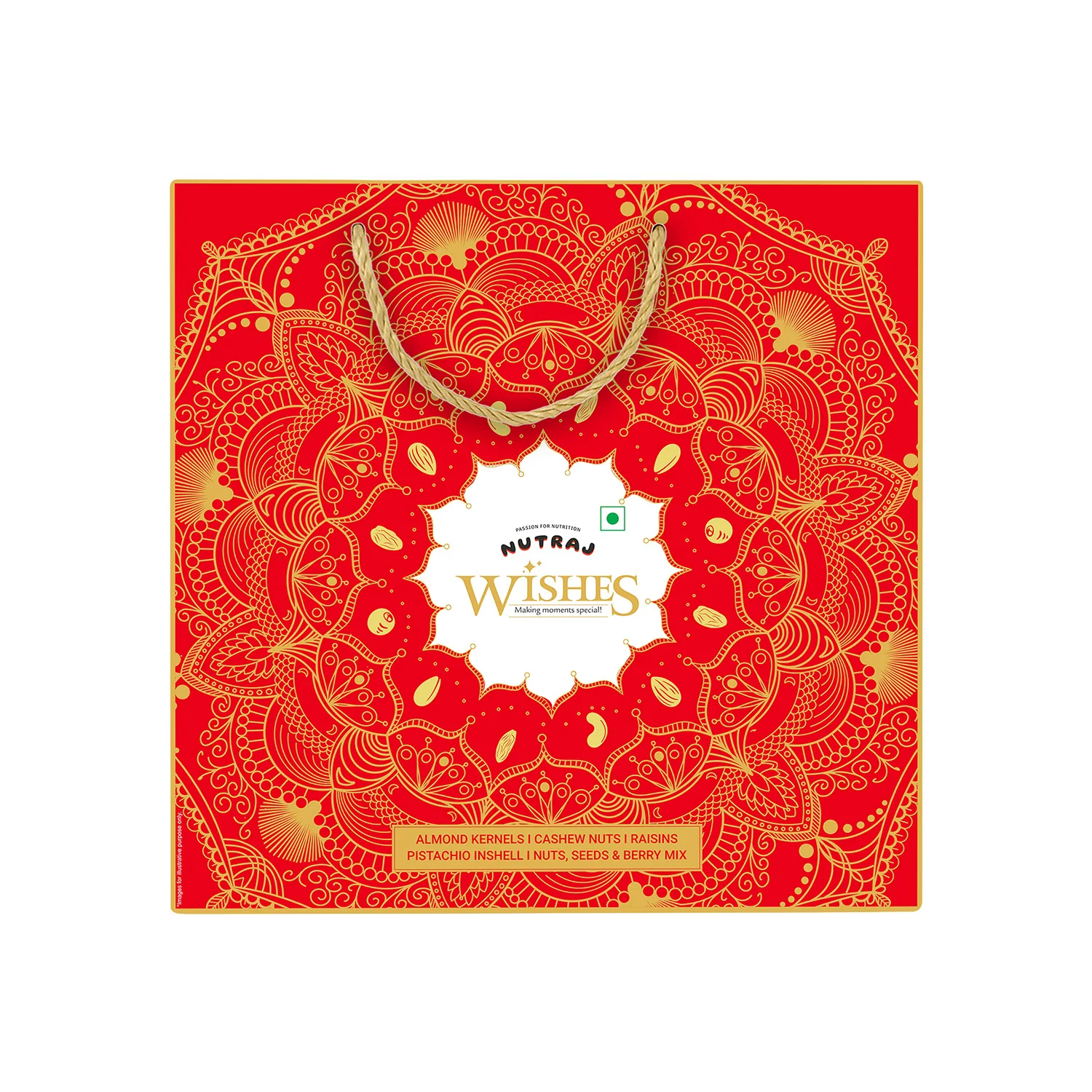 Nutraj Wishes Healthy Bloom 800g Diwali Gift Hamper | GB-80 - Image 4