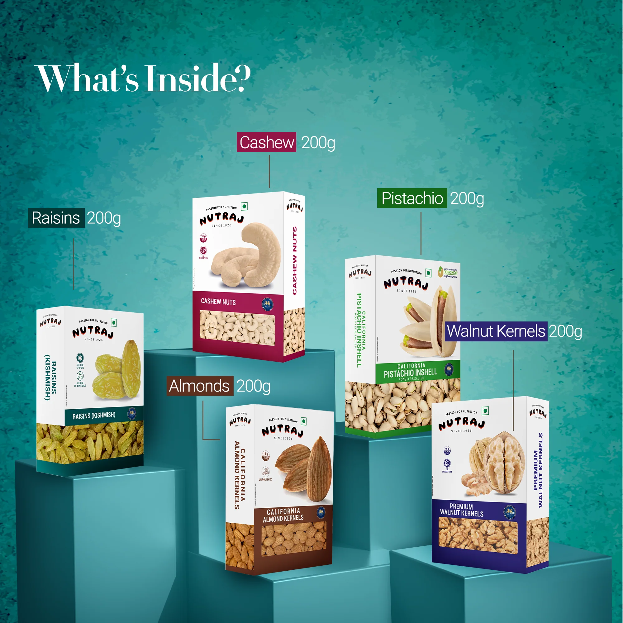 Nutraj Wishes Healthy Delight Gift Box 1kg - Image 4