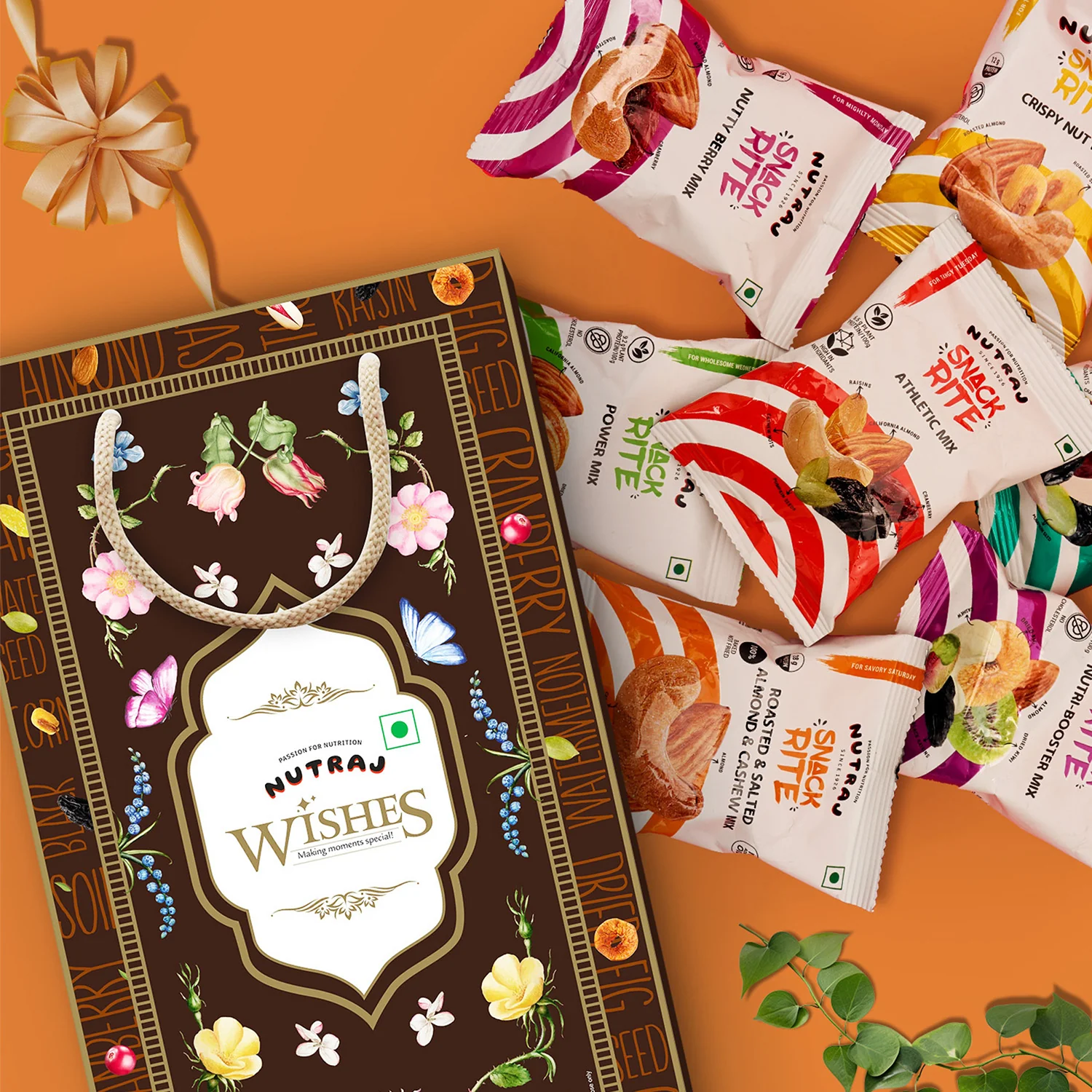 Nutraj Wishes Nutty Delight 525g Diwali Gift Hamper | GB-77 - Image 3