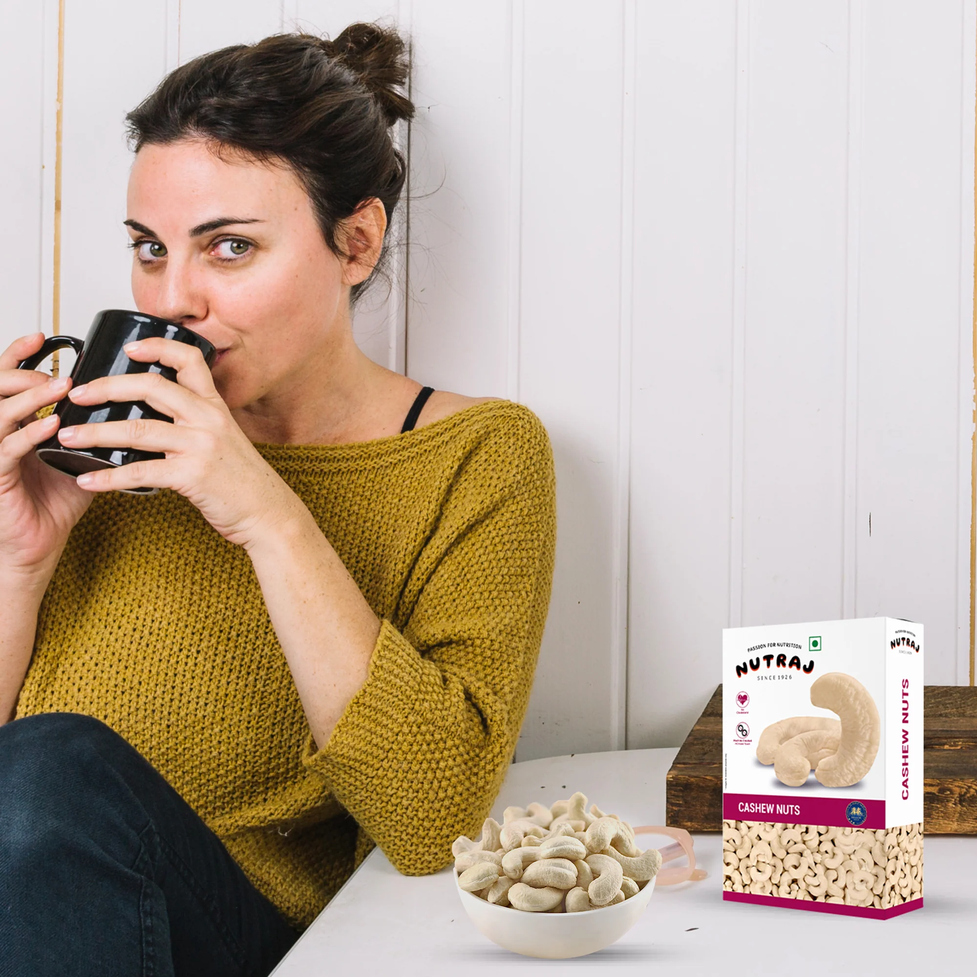 Nutraj Cashew Nuts 200gm (W240) - Image 7